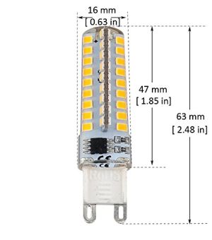 LED G9 5W dimmable