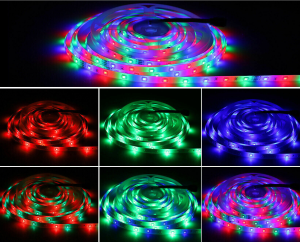 LED strip 3528 - 60 LED/m RGB Waterproff